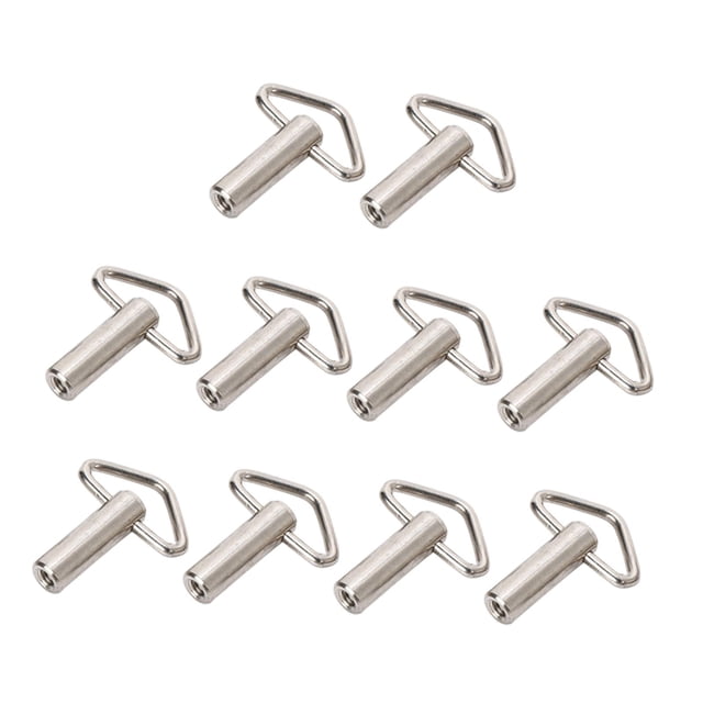 10 llaves de cuerda para caja de música, accesorios para caja de música, llave de repuesto para mecanismo de cuerda, mecanismo musical, relojería Triángulo de 30 mm