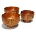thumbnail image 6 of Home Japanese Tableware Creative-anti-hot Soup Bowl Chinese Wooden Bowl Round Bowl Special Bowl, 6 of 7