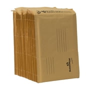 Duck Self-Seal Kraft Bubble Mailer #0, 6" x 9", Manila, 25 Pack