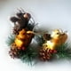 thumbnail image 3 of 3 Unids Ardilla Navidad Adornos De Espuma Colgante DIY Puerta para hogar Pared Decoración De Árboles, 3 of 9