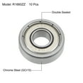 thumbnail image 2 of Roulements à Billes R1660ZZ Z2 6mmx16mmx5mm Acier Chromé Double Scellé, 2 of 4