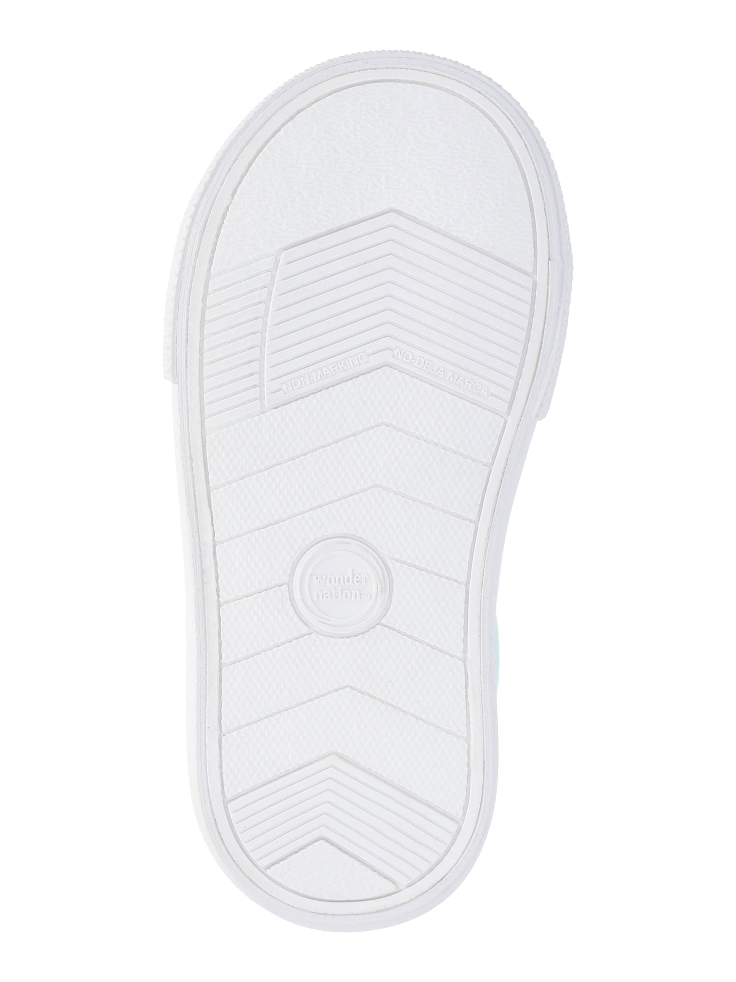 Wonder Nation Toddler Girls Canvas Skate Sneakers