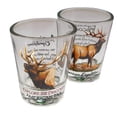 thumbnail image 3 of American Expedition Set of 2 Shot Glasses - Wolf, 3 of 5
