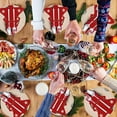 thumbnail image 4 of Estante para Cubiertos Navideños, Bolsa de Fieltro Grueso para Cubiertos, Decoración para Mesa de Comedor, 4 of 5