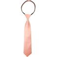 thumbnail image 1 of Spring Notion Boys Satin Zipper Necktie, Optional Gift Box, 1 of 5