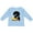AE-Light Blue, variant on Inktastic 2nd Birthday Construction Truck Bulldozer Boys Long Sleeve Toddler T-Shirt