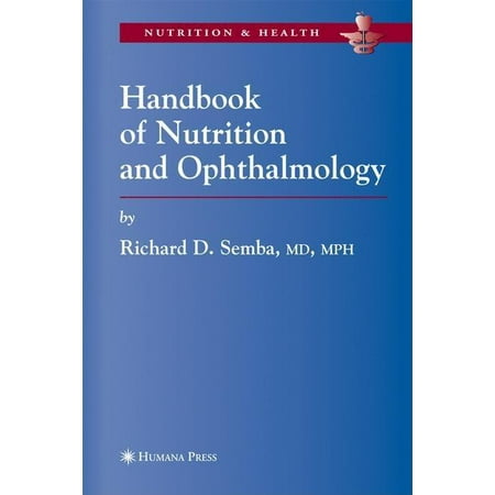 UPC: 9781588291967 | Nutrition and Health: Handbook of Nutrition and Ophthalmology (Hardcover)
