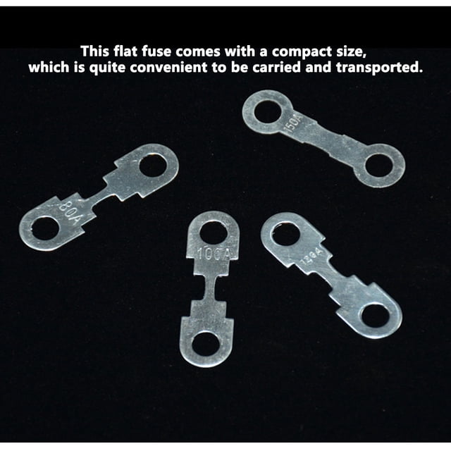 Strip Fuses Workmanship Car Supplies Craftsmanship Auto Parts Vehicle Components Upgraded Fittings Handy Installation Practical 80A