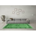 thumbnail image 3 of Ahgly Company Indoor Rectangle Persian Emerald Green Traditional Area Rugs, 3' x 5', 3 of 4