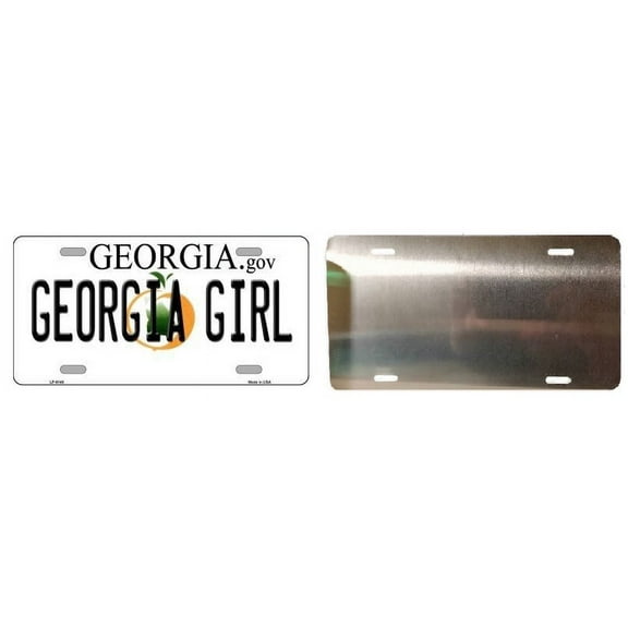 Georgia Girl Georgia Novelty Metal License Plate LP-6148 By Smart Blonde