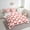 Red, variant on Erosebridal Cartoon Bowknot Bed in a Bag, Red Bed Set, Kawaii Ribbon Reversible Comforter Sets, Microfiber Bedroom Decoration, 7-Piece