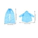 thumbnail image 2 of 1 Juego de Poncho de lluvia desechable y funda de pantalón para adultos, impermeable a prueba de salpicaduras, suministro para viajes y actividades al aire libre, 2 of 6