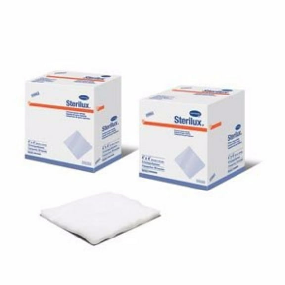HARTMANN Gauze Sponge Sterilux Cotton 12-Ply 4 X 4" (#56910000, Sold Per Box)