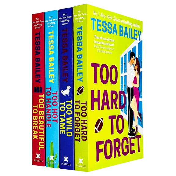 Romancing the Clarksons Series By Tessa Bailey 4 Books Set - Fiction - Paperback