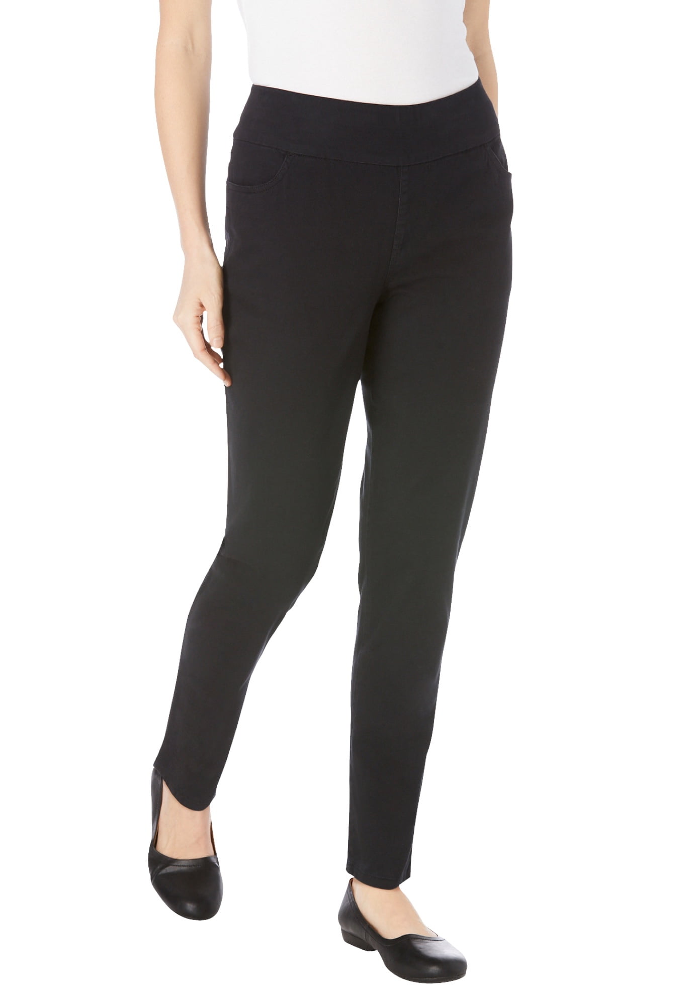 Woman Within Woman Within Women's Plus Size Tall PullOn Straight Leg