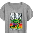 thumbnail image 3 of Marvel Hulk - Battles The Inhumans - Women's Short Sleeve Graphic T-Shirt, 3 of 5