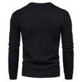 thumbnail image 4 of Mens Slim Fit Casual Shirt Long Sleeves Breathable Sweater Soft Top Knitwear, 4 of 8