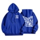 thumbnail image 4 of Sudadera con capucha para hombre, informal, a la moda, con estampado, de manga larga, con bolsillo, de poliéster, 4 of 5