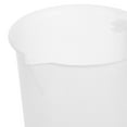 thumbnail image 3 of Jarra medidora de plástico grande, recipiente medidor de aceite con asa para automoción, taza medidora para aceite, gas y fluidos, jarra mezcladora graduada para mediciones de 5000 ml, 3 of 6
