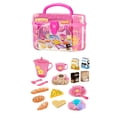 thumbnail image 1 of Interactive Pretend Play Afternoon Tea Set with Accessories Non Battery Dinnerware Imaginative Learning Toy for Ages 3 Up Indoor Educational Kitchen Role-Play 25PCS, 1 of 4