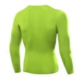 thumbnail image 3 of Fymall Men Long Sleeve Tight Quick Dry T-shirt Compression Tops, 3 of 8