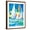 Brown Frame, variant on Art.com Come Sail Away Stretched Canvas Print Wall Art by Jane Slivka, 24" x 32"