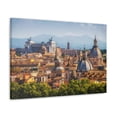thumbnail image 5 of Rome Daytime Skyline Canvas Artwork Breathtaking Stunning Cityscape for Home Decor Ready to Hang, 5 of 18