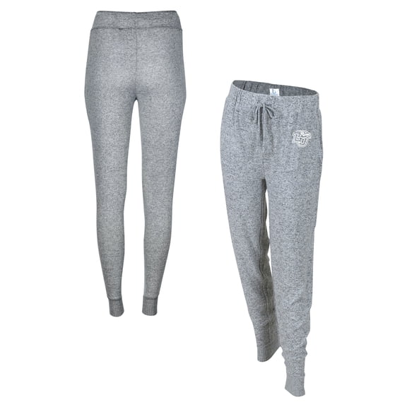 Women's Boxercraft Gray Liberty Flames Cuddle Tri-Blend Jogger Pants
