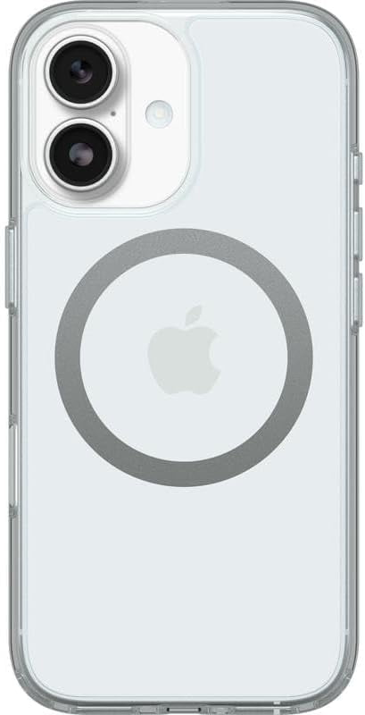 OtterBox iPhone 17 (Only) Bundle: Symmetry Clear Series+ Case & Screen Protector - Clear - Snaps to MagSafe - Ultra-Sleek - Raised Edges Protect Camera & Screen - Non-Retail Packaging