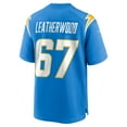 thumbnail image 3 of Men's Nike Alex Leatherwood  Powder Blue Los Angeles Chargers Team Game Jersey, 3 of 6