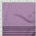 thumbnail image 1 of Soimoi Rayon Crepe Fabric Geometric Panel Decor Fabric Printed Yard 46 Inch Wide, 1 of 3