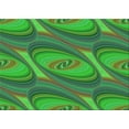 thumbnail image 1 of Ahgly Company Machine Washable Indoor Rectangle Transitional Jungle Green Area Rugs, 8' x 12', 1 of 7