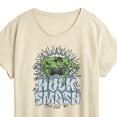 thumbnail image 3 of Marvel Hulk - Smash - Women's Short Sleeve Graphic T-Shirt, 3 of 5