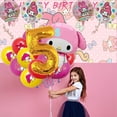 thumbnail image 7 of My Melody 5th Tableware Balloons Cake Toppers Backdrop Banner Supplies Party Decor Plates Decorations, 7 of 7