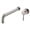 Brushed Nickel, variant on sumerain Bathtub Faucet Brushed Nickel Wall Mount Tub Faucet Single Left-Handed Handle