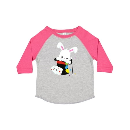 

Inktastic White Bunny Rabbit Magic Trick Magic Wand Hat Gift Toddler Boy or Toddler Girl T-Shirt