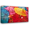 thumbnail image 1 of C. Thomas McNemar 18x13 Gallery Wrapped Canvas Wall Art Titled - Cocktail Umbrellas IV, 1 of 4