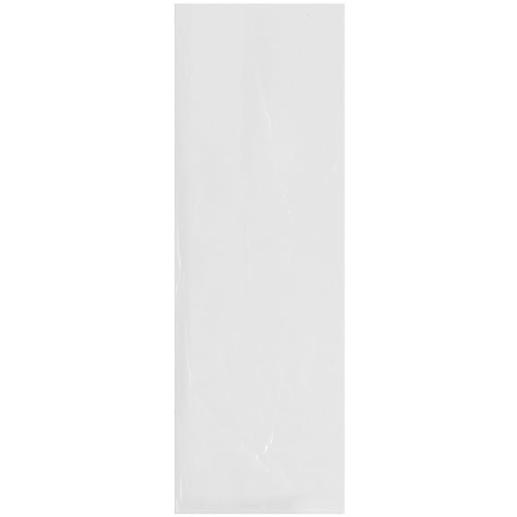 Plymor 10" x 30" (Pack of 100), 2 Mil Flat Open Clear Plastic Poly Bags