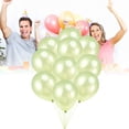 thumbnail image 5 of 20pcs 12 pulgadas globos de cumpleaños de látex boda globos suministros de decoración del partido (verde claro), 5 of 5