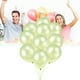 thumbnail image 3 of KAKOWELY 20 globos de látex de 30 cm para bodas, cumpleaños, fiestas y decoración (verde claro), 3 of 4