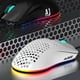 thumbnail image 2 of Seitruly Ratón con cable USB para ordenador portátil AJ390R, portátil para el hogar, 200-16000DPI, ergonómico ajustable, 7 teclas, ratón Juegos de teclado y mouse para computadora Blanco, 2 of 8