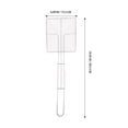 thumbnail image 2 of WRISTBIQUE 1Ud Colador De Acero Inoxidable Para Cocina Con Mango Antioxidante Plateado, 2 of 8