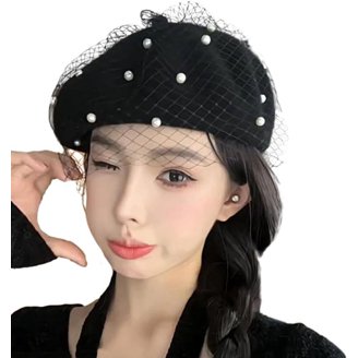 3566 Fashion Soft Pu Leather Beret Hat Beanie British Military Berets Fashion Soft PU Leather Beret Hat Beanie British Military  main image 3