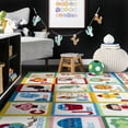 thumbnail image 6 of nuLOOM Alphabet Block Kids Area Rug, 5' x 7' 5", Multi, 6 of 9