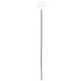thumbnail image 1 of Unique Bargains 33' x 5' Handheld Adjustable Sign Stand Sign Stands for Display Sign Holder Stand Holder Metal Fan-Shaped, Silver, 1 of 6