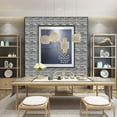 thumbnail image 2 of Jinsinto PVC 3D wall panels (5pcs, Grey，30*30cm), 2 of 4