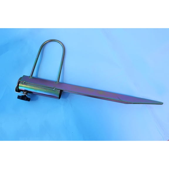 Masteelf Adjustable Beach Umbrella Anchor with Screw for 2.0-3.2cm Poles, Stand Holder for Secure Outdoor Use