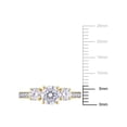 thumbnail image 2 of Everly Women's Moissanite 10K Yellow Gold Engagement Ring, 2 of 6