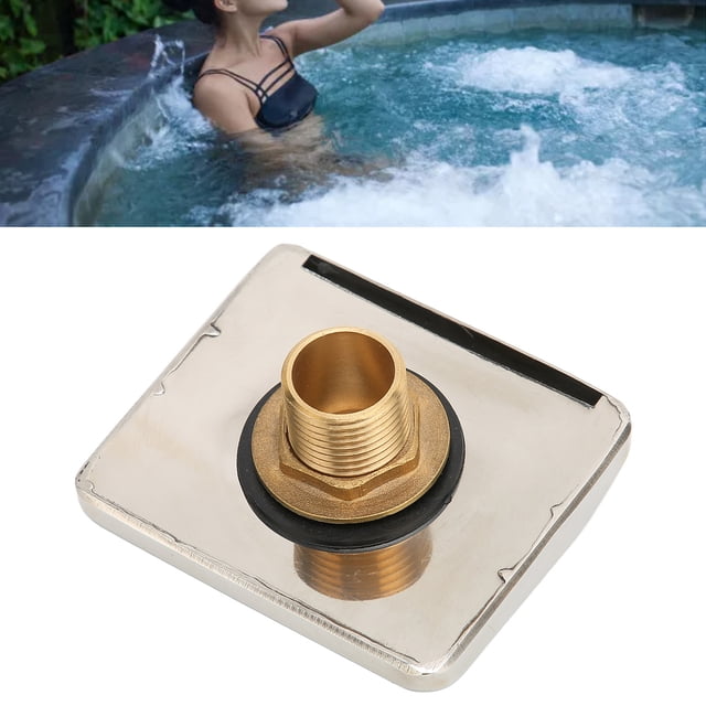 Waterfall Tub Nozzle, Wall Mounted Rust Proof Bathtub Filler Spout For Swimming Pool For