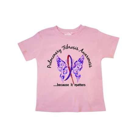 

Inktastic Pulmonary Fibrosis Butterfly 6.1 Gift Toddler Boy Girl T-Shirt